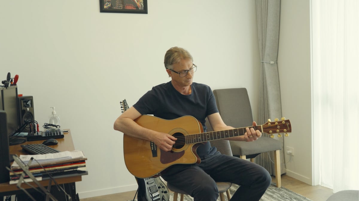 Guitar room
